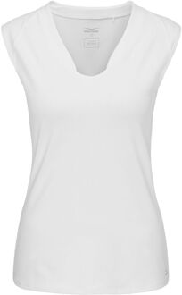 Eleam shirt Sportshirt - Maat M  - Vrouwen - wit