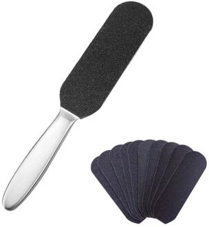 Elecool Double Side Voetrasp File Dead Skin Eelt Gereedschap Pedicure Bestanden Gereedschap Remover Care Voet Voeten Professionele K8D1
