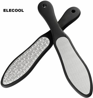 Elecool Double Side Voetrasp File Dead Skin Eelt Remover Pedicure Voeten Bestanden Gereedschap Professionele Voetverzorging Gereedschap