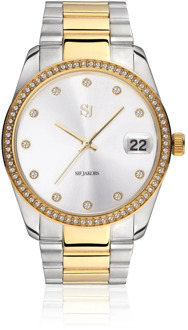 Electra Gouden Roestvrijstalen Horloge Sif Jakobs Jewellery , Multicolor , Dames - ONE Size