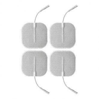ElectraStim Square Self Adhesive Pads - 4 pack - elektronische stimulatie