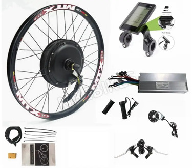 Electric Bike Conversion Kit 52V 2000W 20"24'' 26"27.5”28“29”700C Front Motor Wheel Bicycle Kit,with S830 Display