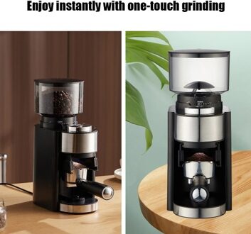 Electric Burr Coffee Grinder Adjustable Conical Burr Mill Coffee Bean Grinder with 25 Grind Setting for 2-12 Cups Capacity French Press Drip Coffee and Espresso