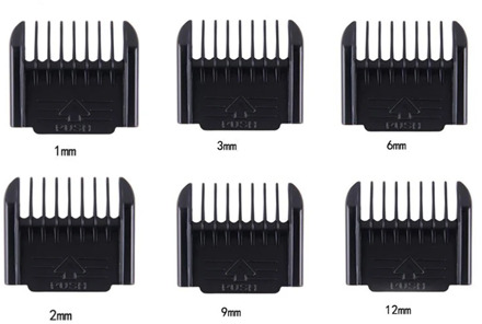 Electric Clipper Accessories,4Pcs Cut Clipper Limit Comb Guide Attachment Size Barber Replacement