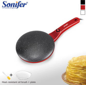 Electric Crepe Maker Machine Pancake Pan Non-Stick Griddle Baking Pan Cake Machine Kitchen Cooking Pan Pie Frying 220V Sonifer