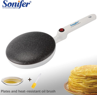 Electric Crepe Maker Pizza Pancake Machine Non-Stick Griddle Baking Pan Cake Machine Kitchen Cooking Tools Sonifer