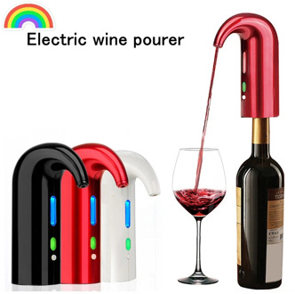 Electric Decanter USB Rechargeable Decanter Red Wine Electronic Decanter Wine Quick Decanter Intelligent Wine Decanter Bar Tools