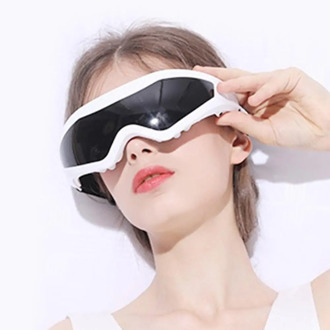 Electric Eye Care Massager Magnet Therapy Vibration Relax Alleviate Acupressure Eye Mask Rechargeable Eye Massager