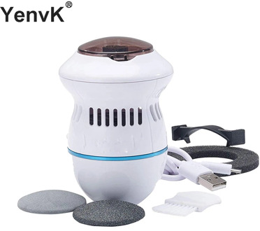 Electric Foot Files Vacuum Callus Remover USB Rechargeable Foot Grinder Callus Remover Feet Care for Hard Cracked Skin