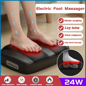Electric Foot Massager Shiatsu 3-Mode Kneading Foot Calf Leg Plantar Body Massager Infrared With Heating Roller Massage Machine