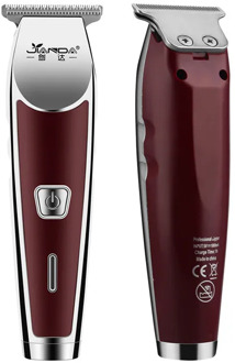 Electric Hair Clipper Men Barber Professional 0mm Hair Trimmer USB Rechargeable Cordless T Blade Hair Cutter Machine Adult Kid