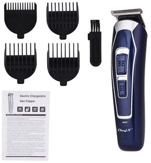 Electric Hair Clipper Professional Beard Hair Trimmer Low Noise Rechargeable Shaver Cordless Hair Cutting Men's Haircut Machine