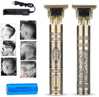 Electric Hair Clipper Professional Trimmer For Men Mower Rechargeable Shaver Razor 0mm Barber Hair Cutter Machine Tondeuse Barbe