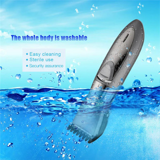 Electric Hair Clipper Waterproof Hair Trimmer Machine Beard Trimmer Barber Razor Stainless Steel Blade Haircut With Limit Comb