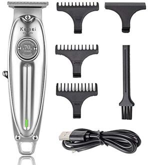 Electric Hair Trimmer Beard Trimer Cordless Rechargeable Beard Hair Clipper Shaver Beard Hair Cutting Machine