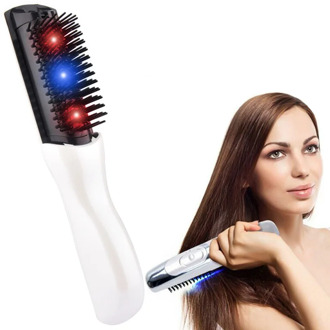 Electric Infrared Laser Hair Brush Massage Comb Stop Hair Loss Hair Growth Therapy Vibration Head Massage Hair Care Massager