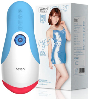 Electric Lick Suck Male Masturbator For Male Artificial Vagina Automatic Blowjob Heating Thrusting Massager Adule Sex Toys