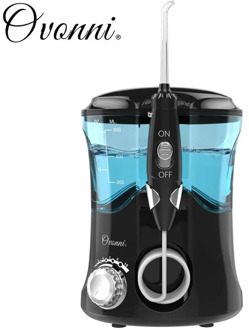 Electric Oral Irrigator Teeth Cleaner Care Dental Flosser SPA Water Flosser with Adjustable Pressure+ 7 Pcs Jet