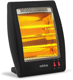 Electric Quartz stove with 2 pipes, 800w. 2 power levels: 400 W - 800 W anti-Velco, thermal protection.