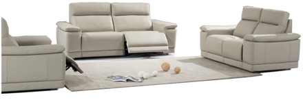 electric recliner relax theater living room Sofa bed 1+2+3 seat functional genuine leather couch Nordic modern Cinema muebles de