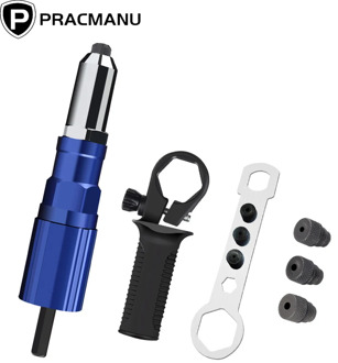 Electric Rivet Gun 2.4mm-4.8mm rivet nut gun drill adapter Cordless riveting tool Insert Nut Pull Rivet Tool