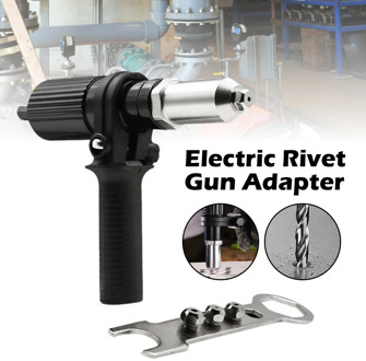 Electric Rivet Nut Gun Drill Riveting Tool Cordless Riveting Drill Adaptor Insert Nut 2.4mm-4.8mm Power Tool Accessorie