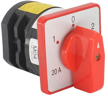Electric Rotary Cam Changeover Switch HZ5-20 M04 M05 M06 2 Position 3 2 Position 380V 4KW 20A