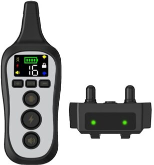 Electric Shock Dog Collar Remote Ultrasonic Control Dog Trainer