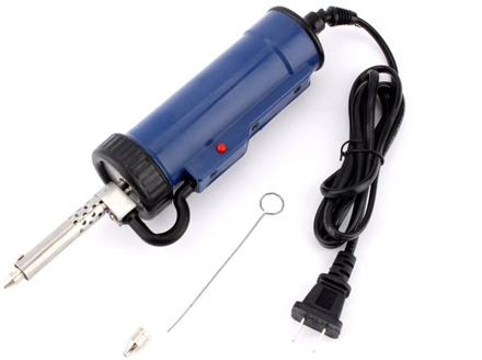 Electric Tin Suction Device ADT-03 30W 220V Portable Automatic Tin Electric Vacuum Solder Sucker Desoldering Pump Soldering