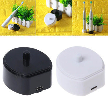 Electric Toothbrush Charger Charging Cradle USB Line Data Cable Portable Base
