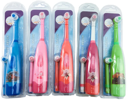 Electric Toothbrush For Kids 5-color can choice with 2 Toothbrush Heads Replaceable Whitening Healthy Best Gift !