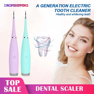 Electric Ultrasonic Sonic Dental Scaler Tooth Calculus Remover Cleaner Tooth Stains Tartar Tool Whiten Teeth Tartar Remove
