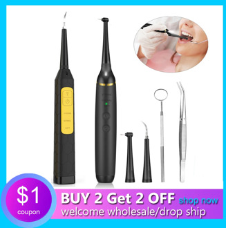 Electric Ultrasonic Sonic Tooth Cleaner Scaler Dental Ultrasound For Teeth Whitening Tartar Calculus Remover Clean Oral Tools