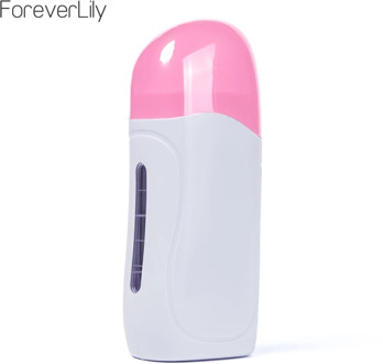 Electric Wax Heater Epilator Rolling Cartridge Depilatory Wax Heating Body Hair Removal Female Epilator Shaving Tool Pink/Blue