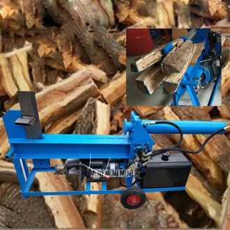 Electric Wood Splitter Hydraulic Chopping Machine Firewood Splitter Garden Tools Firewood Splitting Machine 220V/380V 3KW 10T