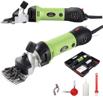 Electric Wool Shear Shearing Sheep Goats Clipper 220V Flexible Pet Hair Shearing Machine Cutter Wool Scissor Farm Supplies