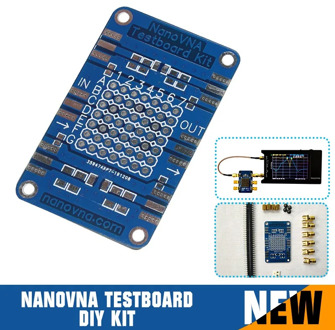 Electrical Instruments NanoVNA Testboard DIY Kit Demo Board Vector Network Analyzer Testing Board ot16 Network Analyzers Board