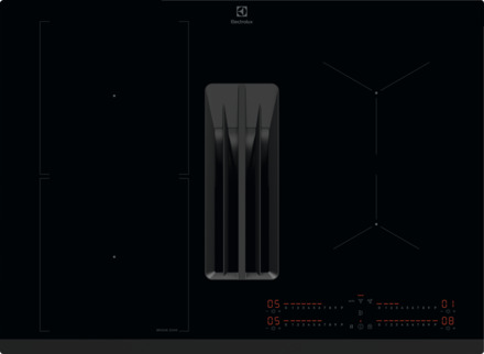 Electrolux 600 ComboHob met Bridge functie - 70 cm KCC73443