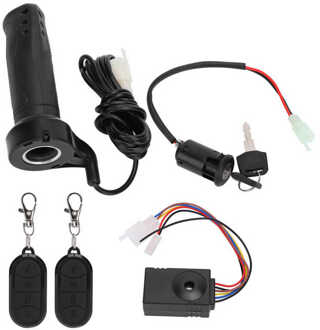 Electromobile Alarm/Set Anti‑theft Alarm Afstandsbediening Met Lengte Kabel Gashendel Elektrische Deurslot Alarm