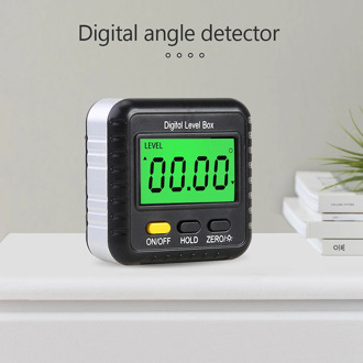 Electronic Digital Angle Protractor Magnetic Inclinometer Level Box Gauge Angle Meter Finder Base Measuring Tools