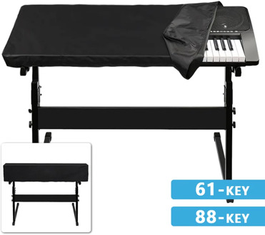 Electronic Digital Piano Keyboard Cover Dustproof Durable Foldable for 61/88-key Dirt-Proof Protector Piano Covers on Stage