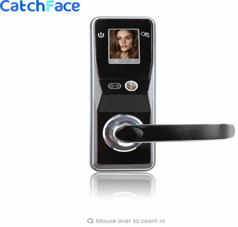 Electronic Door Lock Advanced Smart Facial Recognition Door Lock Security Digital Touch Screen Keyless Face Smart Door Lock