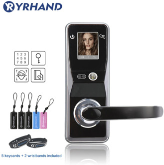 Electronic Door Lock Face Recognition Lock Digital Security Touch Screen Keyless Face Smart Door Lock