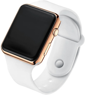 Electronic LED Digital Women Watch Fashion Casual Simple Watch for women Silicone female watch montre femme zegarek damski A001