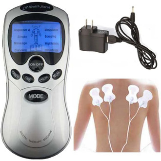 Electronic Tens Muscle Neck Massage Back Machine Health Care Acupuncture Full Body Pulse Massager Digital Therapy Stimulator