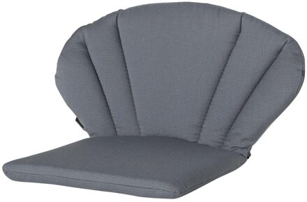 Elegance Stoelkussen - Rib Grey - 91x70 - Grijs