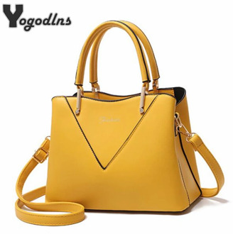 Elegant Casual Female Bag Solid Top-handle Handbags Brands 2020 Designer Women Messenger Shoulder Bag Hand Totes Bolsa Feminina