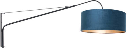 Elegant Classy Wandlamp Zwart Transparant