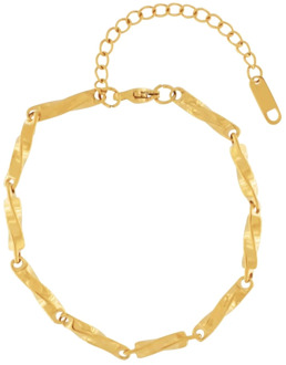 Elegant Goud Verguld Link Armband Dansk Copenhagen , Yellow , Dames - ONE Size