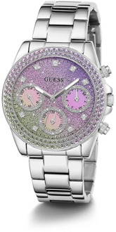 Elegant Multicolor Dial Stainless Steel Watch Guess , Multicolor , Dames - ONE Size